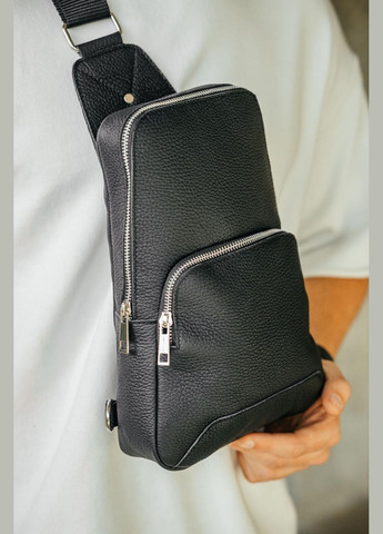 Сумка чоловіча функціональна чорна NIUNIU (296662359)