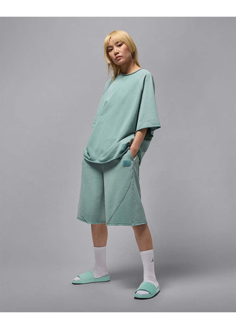 Зеленые женские шлепанцы wmns nola slide зеленый Jordan