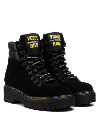 Зимние ботинки (432цz) Teona из натуральной замши