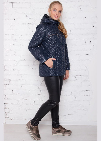 Темно-синяя демисезонная куртка мелисса темно-синий MioRichi