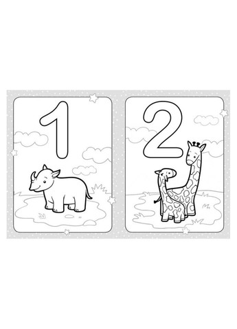 Раскраска детская Раскрась цифры КЕНГУРУ 1489005 для самых маленьких Ranok Creative (366236955)