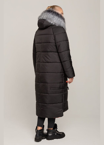 Чорне зимнє Пальто Barbara Чорний MioRichi