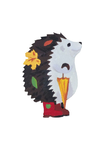 Набір для творчості "Розпис по дереву "Магніти-лісові мешканці" колір різнокольоровий ЦБ-00287110 УМНЯШКА (364823133)