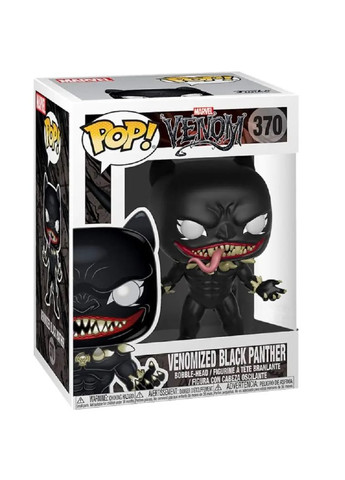 Колекційна фігурка Funko POP Venom Venomized Black Panther Чорна пантера №370 No Brand (362453165)