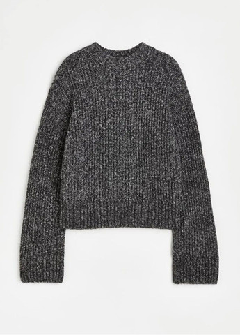Чорний демісезонний жіночий светр оверсайз н&м (57940) xs чорний H&M