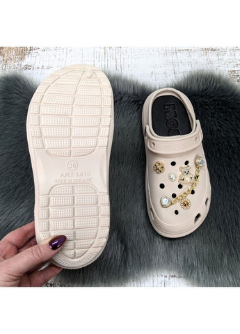 Крокси жіночі піна на платформі Progress (333801460)