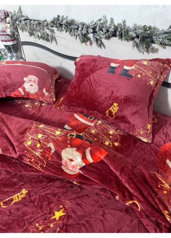 Новогоднее теплое постельное белье евро Vishnya (370368299)