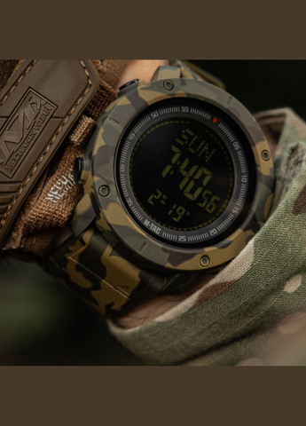 Годинник тактичний з компасом 2095 Camo M-TAC (303261746)