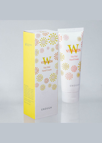 Крем для рук с витаминным комплексом W Vitamin Vita Hand Cream 100 мл ENOUGH (367990112)