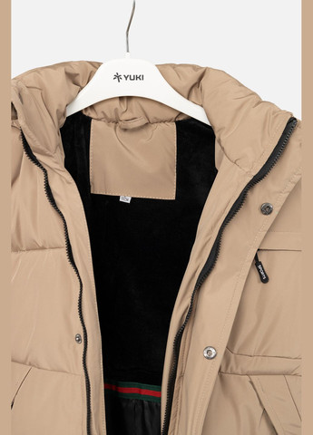 Бежева зимня куртка для хлопчика колір бежевий cb-00254775 Cankesya