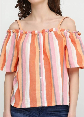 Оранжевая летняя летняя блуза Primark