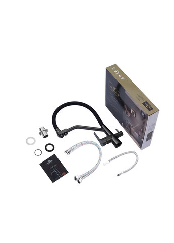 Смеситель для кухни KRP Edelstahl Klassisch - PVD03817BLK Kroner (368600499)