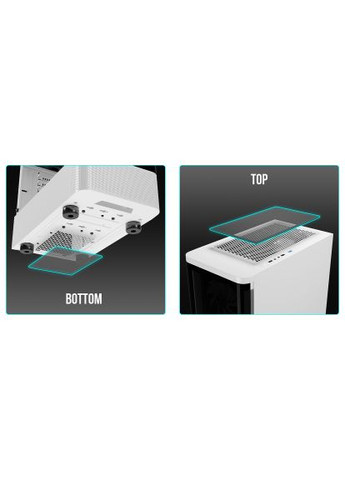 Корпус (4711514501209) Gamdias TALOS E3 CG WH (366104920)