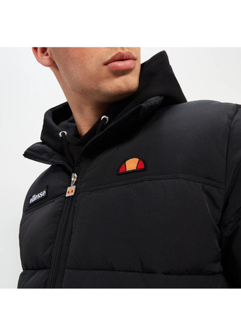 Черная пуховик мужской nebula padded jacket black shr12789-011 Ellesse