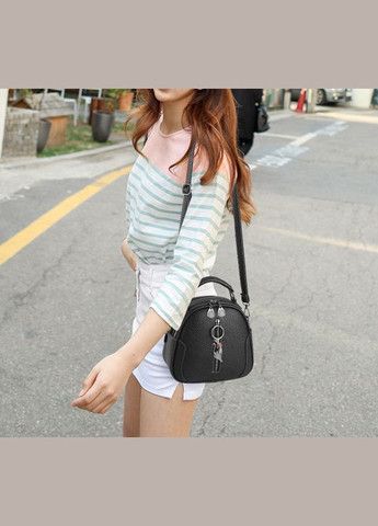 Женская мини сумочка на плечо с брелком, маленькая женская сумка No Brand (334730538)