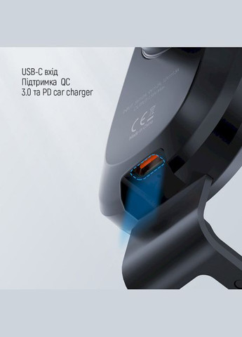 Автодержатель для телефона Dashboard Car Wireless Charger 15W Black Colorway (339081819)