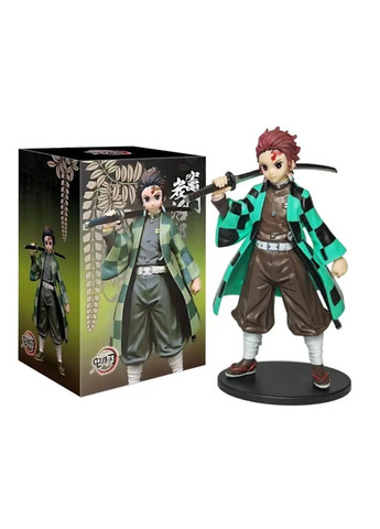 Фигурка Тандзиро Камадо Demon Slayer 15 см, коллекционная аниме статуэтка Клинок, рассекающий демонов с подставкой No Brand (362682299)