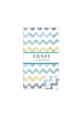 Полуторна постільна білизна Color Wave CS1 160х220 см Cosas (307369843)