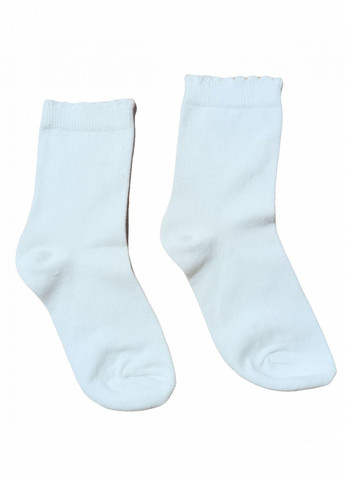 Шкарпетки довгі для дівчинки BDO44365-3-1 білий H&M (260735341)