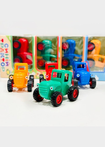 Набір дитячих машинок трактор 49486 "Синій трактор" 4 шт Fun Game (327217389)