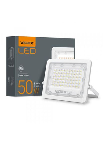 Прожектор VLF2e-505W 50 Вт 5000 K Белый (26331) Videx (284106851)