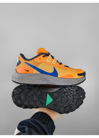КРОССОВКИ ЖЕНСКИЕ NIKE PEGASUS TRAIL 3 ORANGE НАЙК ПЕГАСУС ТРЕИЛ No Brand чёрные демисезоны (367175908)