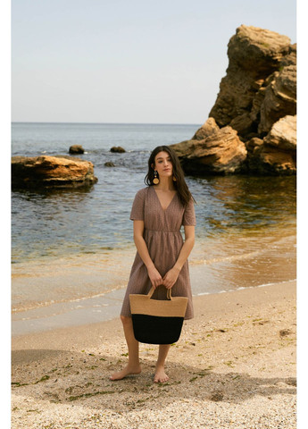 Коричневое платье 2188.6006 Seventeen