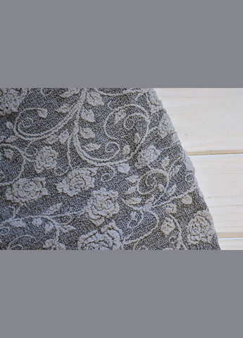 Жаккардовые чехлы на стуле Roza без юбки Светло-серые Kayra (324800150)