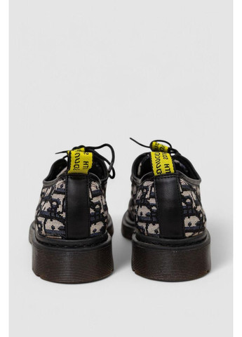 No Brand Лоферы женские на шнурках, 248RRT17-15 черный з, — (365622745)