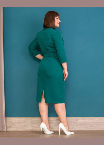 Зеленое платье 14442-1 Alenka Plus