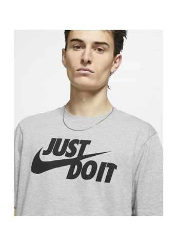 Серая футболка мужская m nsw tee just do it Nike