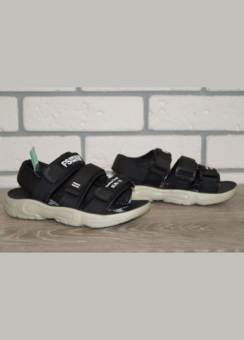 Сандалії дитячі на липучках чорні Paliament (295545262)