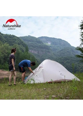 Намет сверхлегкий трёхместный с футпринтом Cloud Up 3 Updated NH18T030-T, 210T,, 4000 мм Naturehike (396651020)