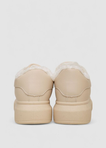 Кроссовки женские зимние на меху Ager 248RA2256 бежевые демисезоны (339597238)