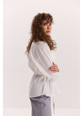 Жіноча сорочка oversize зі шнурком на талії Arjen (354647036)