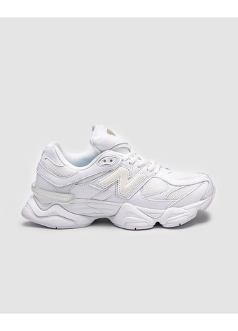 КРОСІВКИ ЖІНОЧІ NEW BALANCE 9060 TRIPLE WHITE НЬЮ БЕЛАНС 9060 No Brand білі демісезони (368885833)