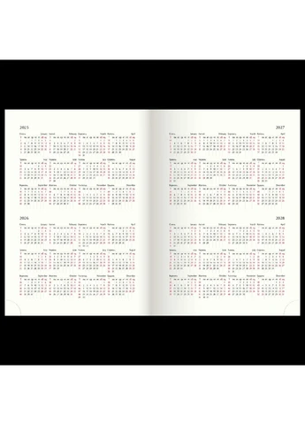 Ежедневник датированный Parallel А5 336 страниц линия на 2026 год Черный (BM.2107-01) Buromax (386692750)