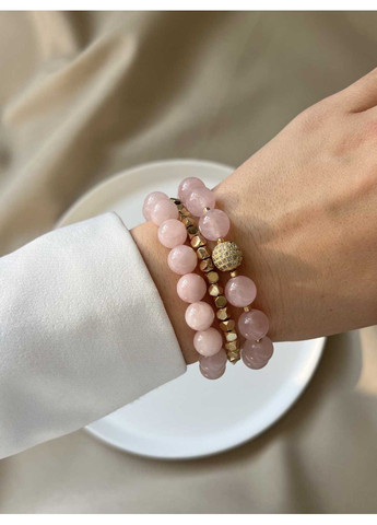 Сет из 3х браслетов розово 4639 LeBijou (367580449)