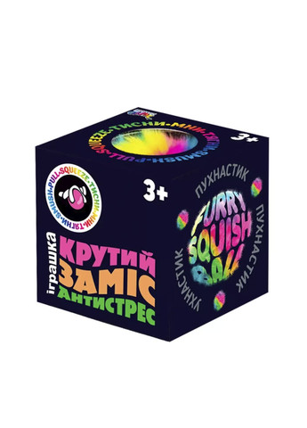 Іграшка-антистрес Крутий заміс Пухнастик колір різнокольоровий ЦБ-00263481 Monster Gum (313235735)