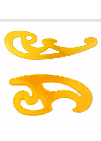 Набор пластиковых лекал ( шаблонов) многофункциональных 3 штуки Magical Science (322635118)