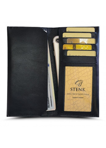 Чохолпортмоне WalletBook Чорний (54449) Stenk (293068597)