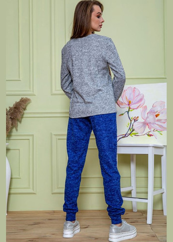 Женский костюм штаны + кофта, серо-синего цвета, Ager (266815199)