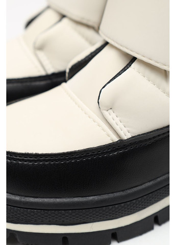 Молочные зимние дутики для девочки цвет молочный cb-00285233 Kimboo