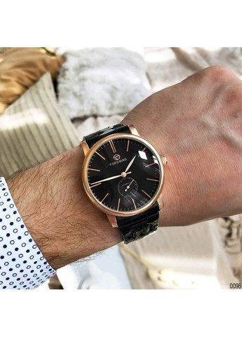 Годинник 8214 Black-Cuprum механічний з автопідзаводом для чоловіків стильний класичний чоловічий годинник ProDobro (367264174)