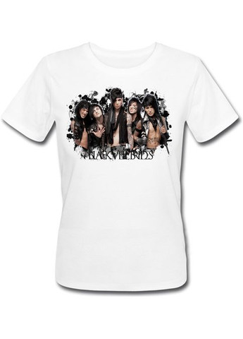 Жіноча футболка Black Veil Brides - Band 3 (біла) Fat Cat - (283036144)