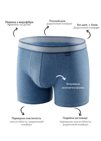 Трусы мужские Uniconf BB99RNVM (317356179)