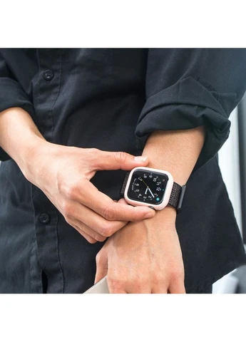 Чехол TPU Case Для Apple Watch 4/5/6/SE 44mm Pink (CS7050-PK) Coteetci (352506990)