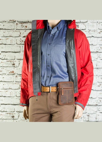 Мужская кожаная сумка Remi Oil Tan (S10 OIL TAN) Visconti (322206686)