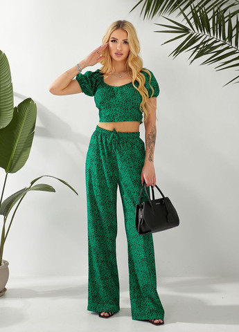 Костюм женский из софта (топ + штаны) No Brand (329651501)