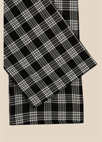 Черно-белые кэжуал демисезонные брюки LAWA